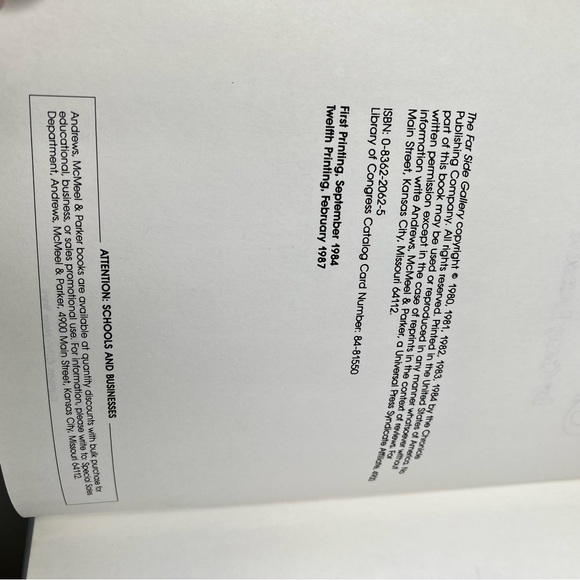 Calvin and Hobbes Collection & The Far Side Gallery paperback - Picture 5 of 16